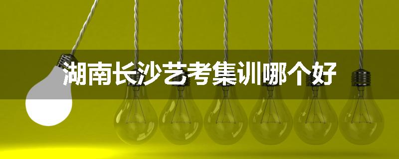 湖南长沙艺考集训哪个好