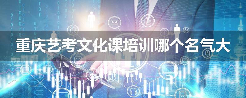 重庆艺考文化课培训哪个名气大