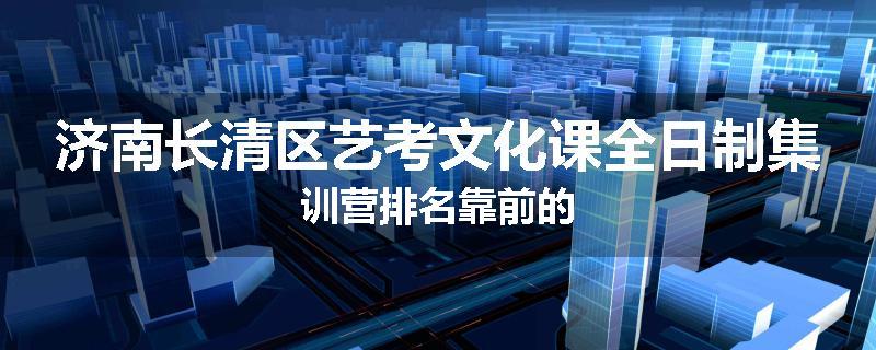 济南长清区艺考文化课全日制集训营排名靠前的