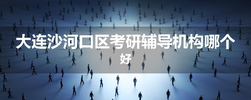 大连沙河口区考研辅导机构哪个好