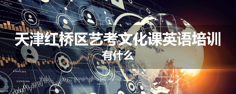 天津红桥区艺考文化课英语培训有什么
