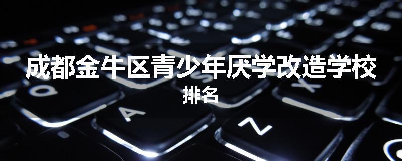 成都金牛区青少年厌学改造学校排名