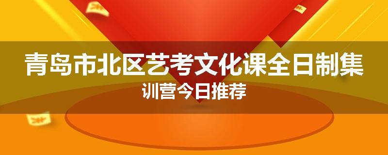 青岛市北区艺考文化课全日制集训营今日推荐