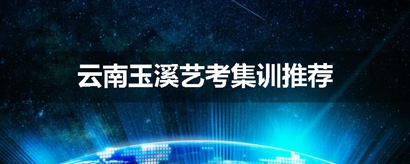 云南玉溪艺考集训推荐