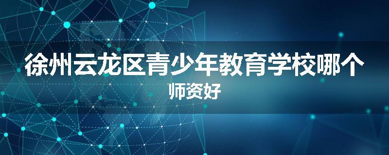 徐州云龙区青少年教育学校哪个师资好