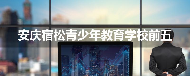 安庆宿松青少年教育学校前五
