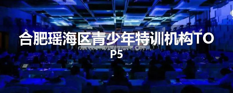 合肥瑶海区青少年特训机构TOP5