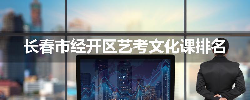长春市经开区艺考文化课排名