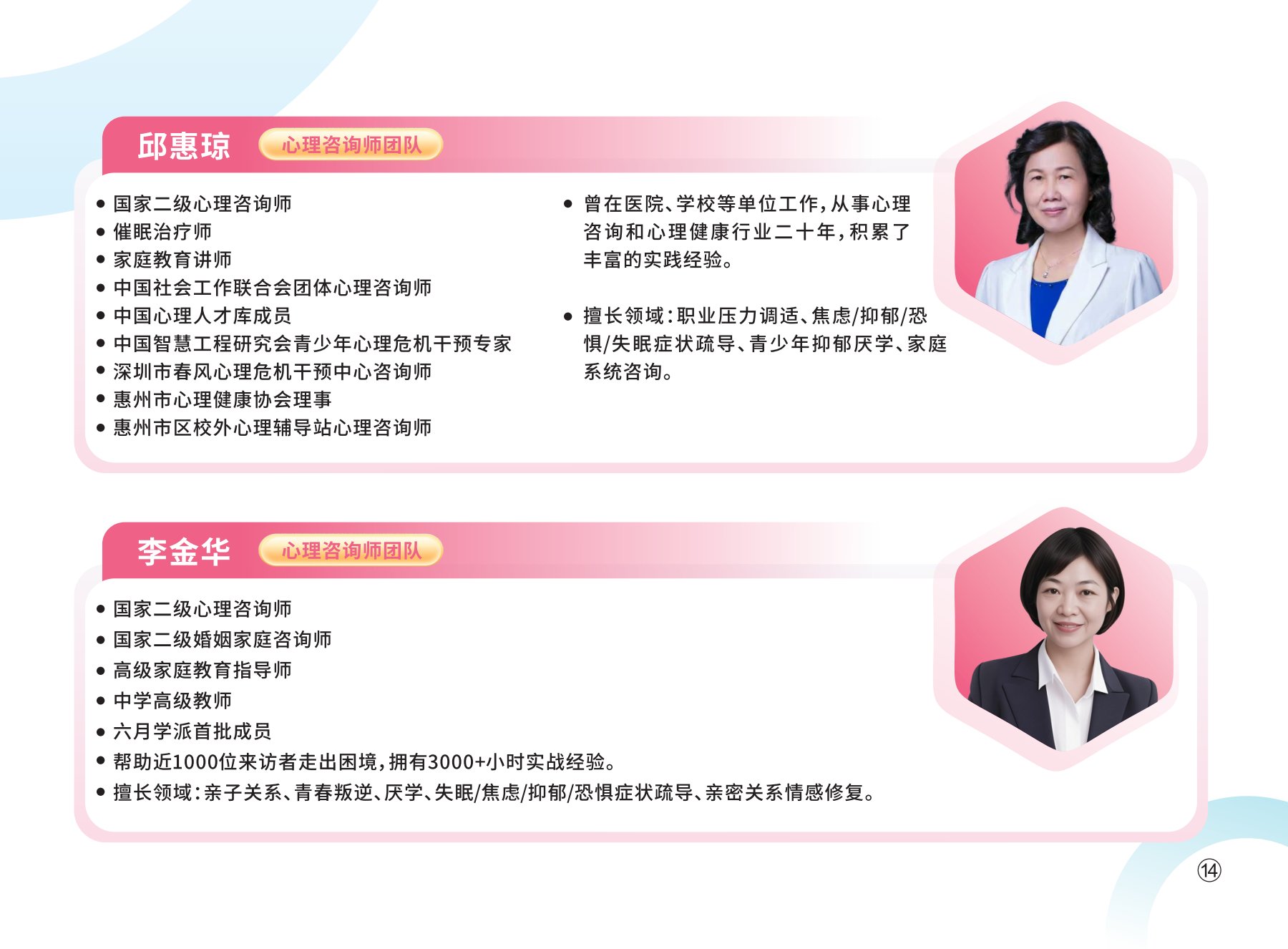 燎原逐梦·少年素质教育基地心理咨询师团队